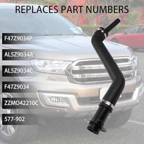 ISINSWIFT Gas Tank Fuel Filler Neck Hose Fit for Ford Ranger, Fit for Mazda B2300 B3000 B4000 1993-1997 Replaces F47Z9034P, AL5Z9034C, F47Z9034 AL5Z9034A