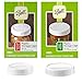 Ball Storage Caps 8-Count Regular Mouth Jar & 8-Count Wide Mouth Jar Combo (16-Caps Total)