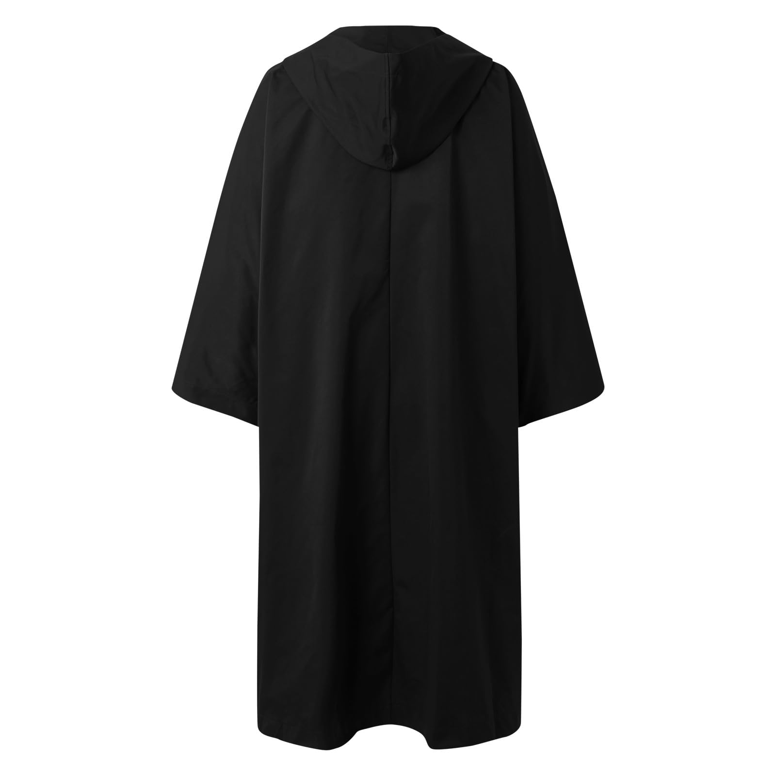 Generisch Veste de pluie fine pour femme printemps hiver manteau long veste trench avec capuche vêtements d'extérieur surdimensionné taille unique surdimensionné veste coupe-vent vestes fines