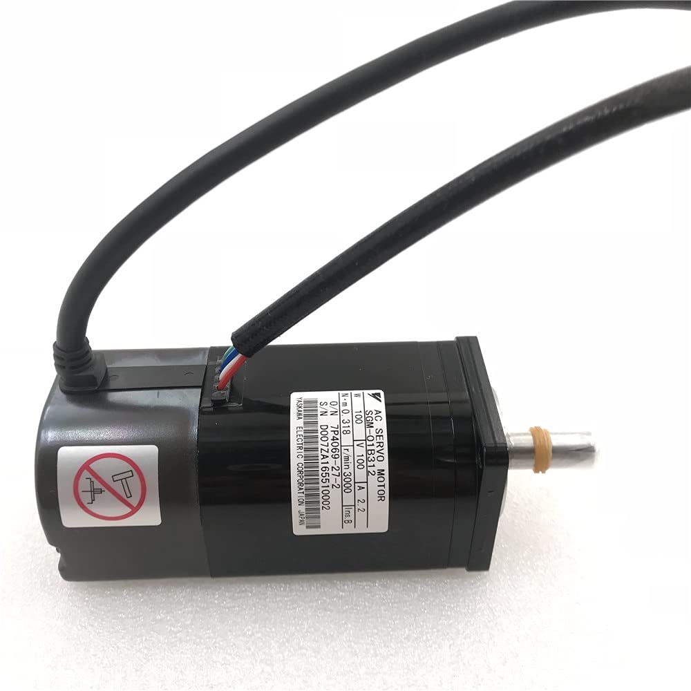 Davitu Electricity Generation - SGM-01B312 servo motor , used in good condition . 80% appearance , good working ,