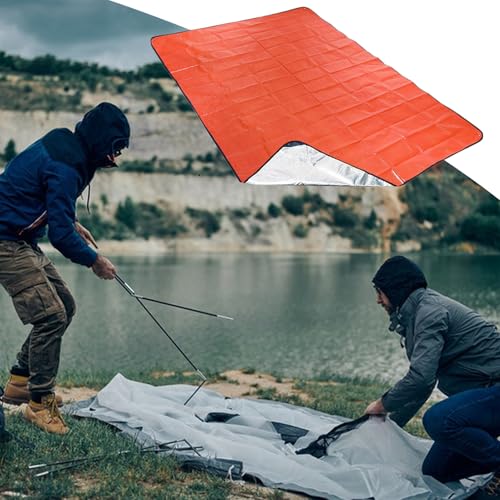 Équipement de survie en plein air robuste avec bâche réfléchissante