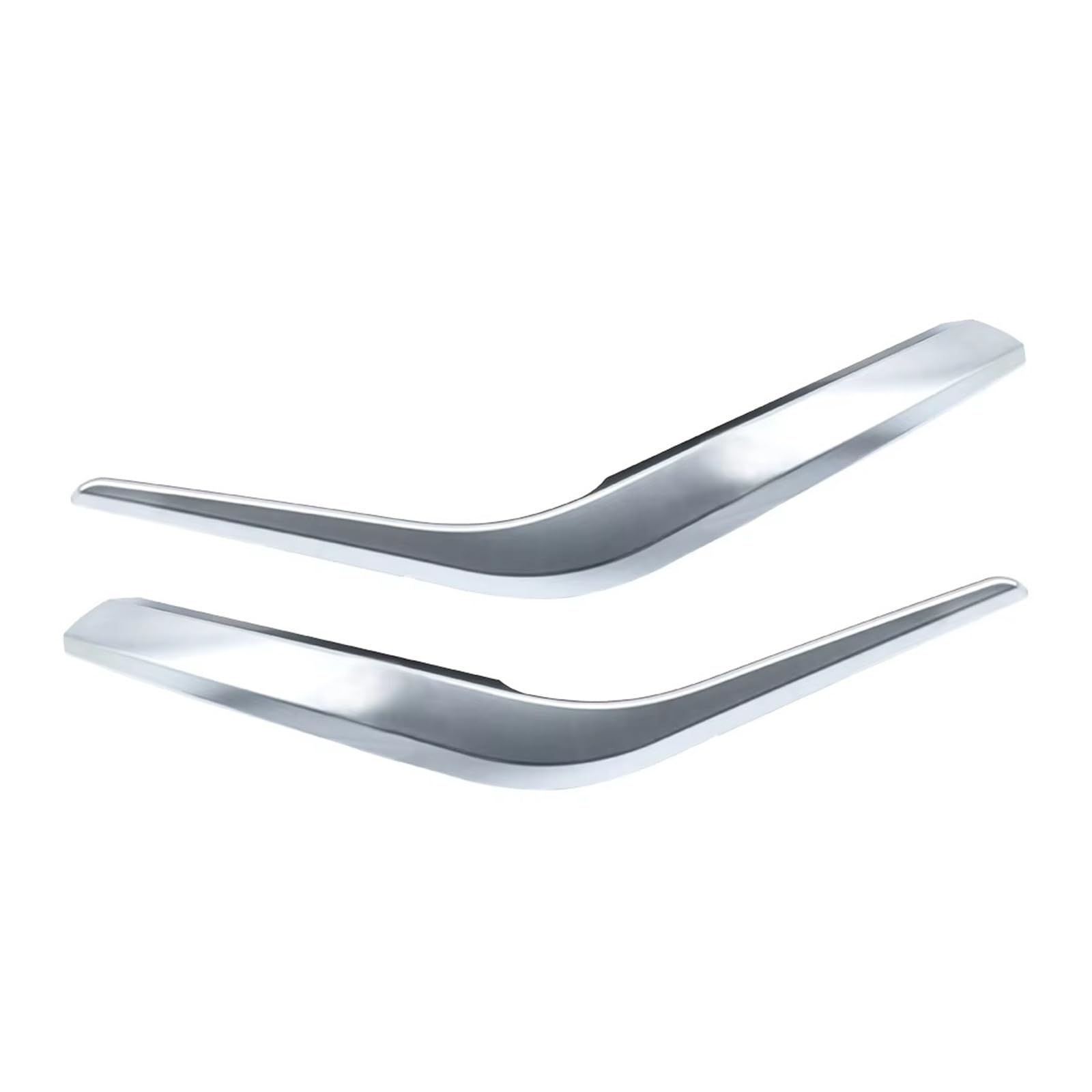 Eshgtuo Silver 2Pcs Interior Door Handle Replacement 2Piece Car Left Right Interior Door Armrest Pull Handle Outer Cover Trim For Bmw For X1 E84 2010-2016 Interior Door Pull Handle Trim(Silver 2Pcs)