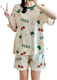 FlyNery Stylish Shorts for Woman - Printed Satin Night Suit for Women Cozy & Comfortable Co-ord Lounge Wear Soft Nightwear... Price In India