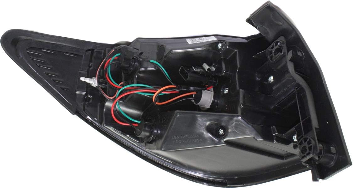 Garage-Pro Passenger Side Outer Tail Light for Chevrolet Traverse 2013-2017 LS LT LTZ & Premier Halogen With bulb(s) CAPA Mounts on Quarter Panel Replaces# 84266020 23301757