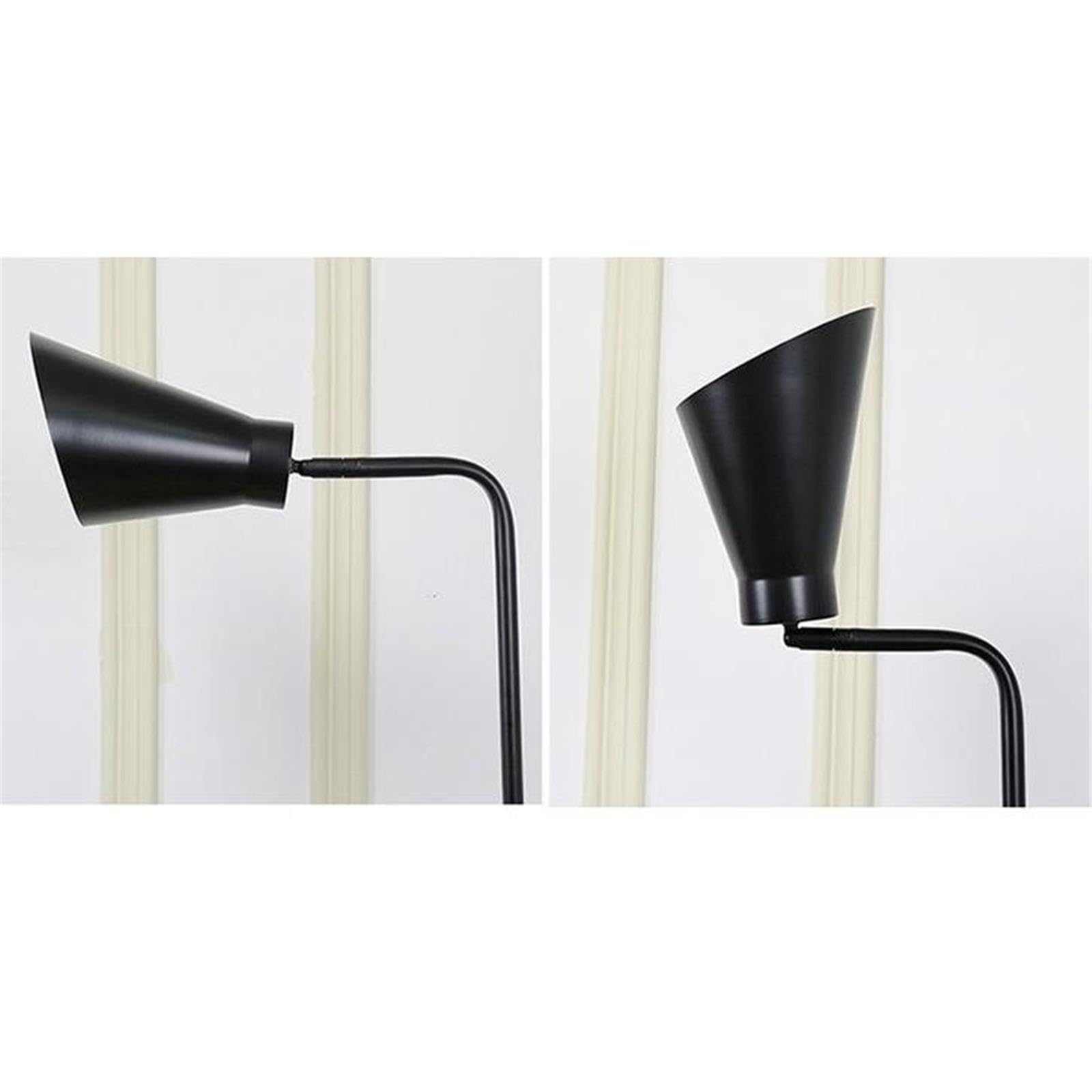 Soggiorno Lampada LED Tricolore con Base in Marmo e palo in Ferro