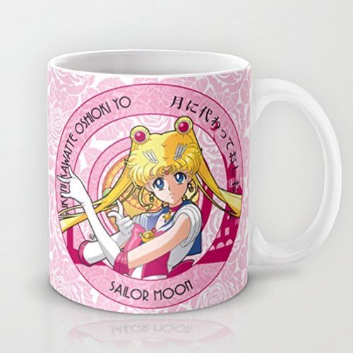 Sailor Moon - Crystal Intro Hot Coffee Mug Coffee or Tea Cup 11 Oz. Funny Geramic Mug by DKINU