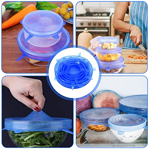 Nizirioo - Set di 24 coperchi universali in