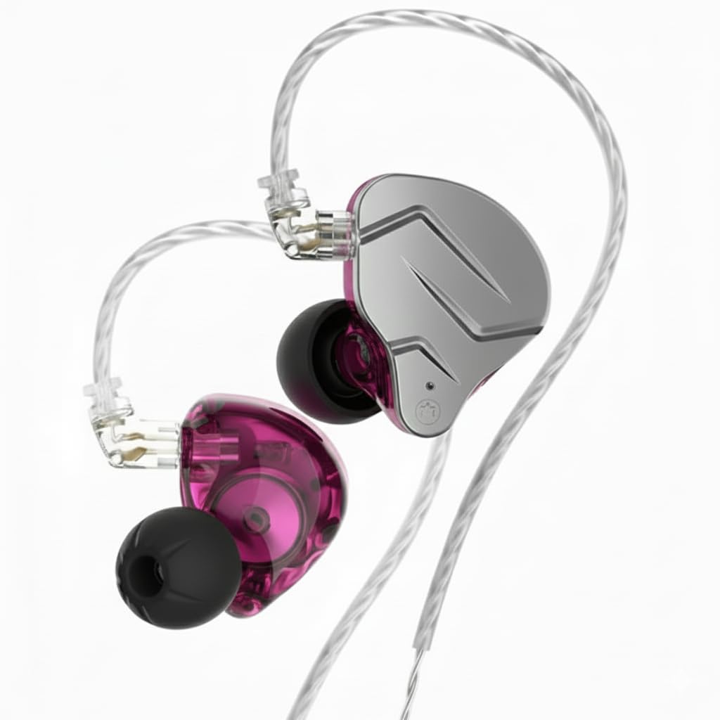 Fone de Ouvido KZ ZSN PRO Intra Auricular 2 Drives Retorno de