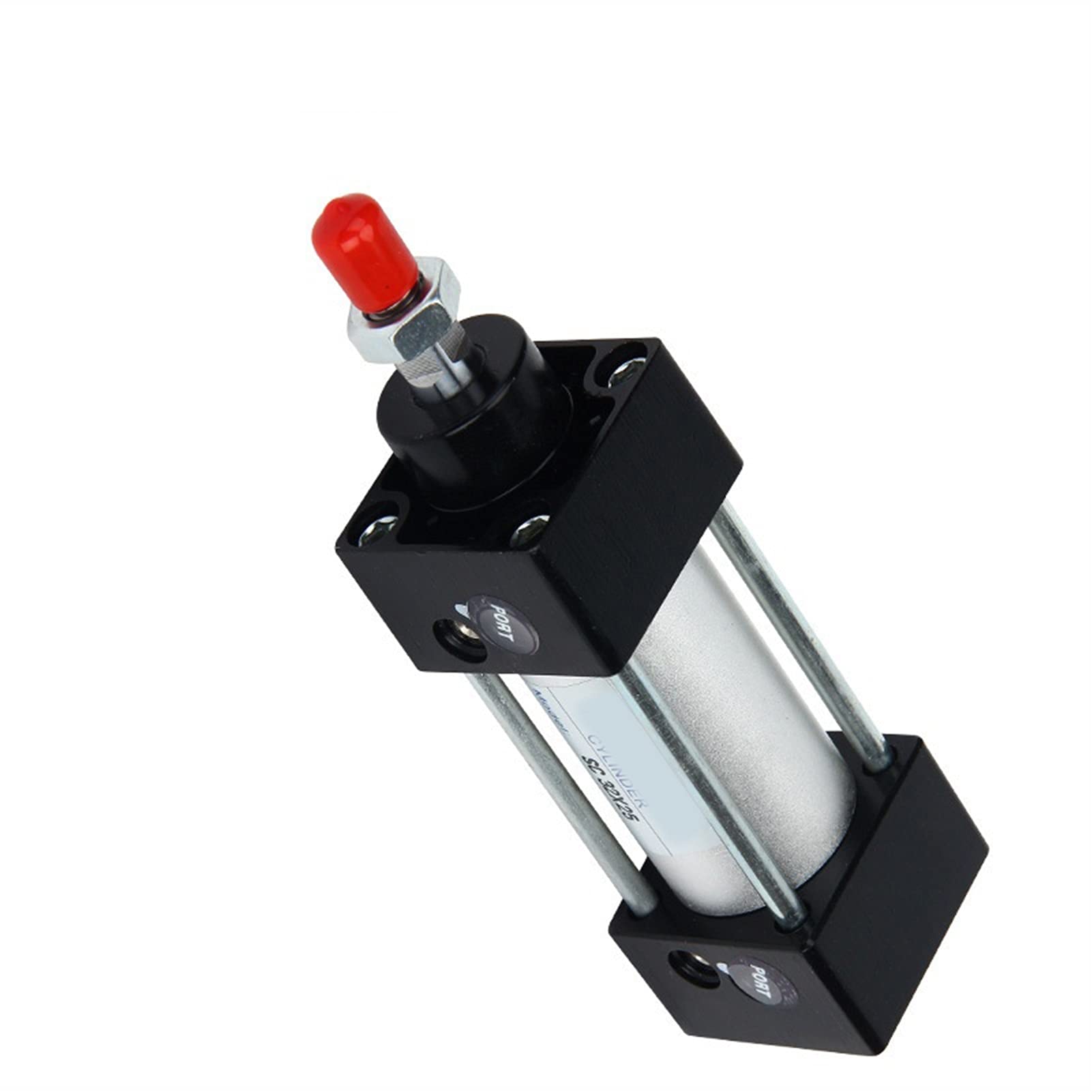 Cilindro neumático SC32 de aleación de aluminio con camisa ligera y carrera de 150mm