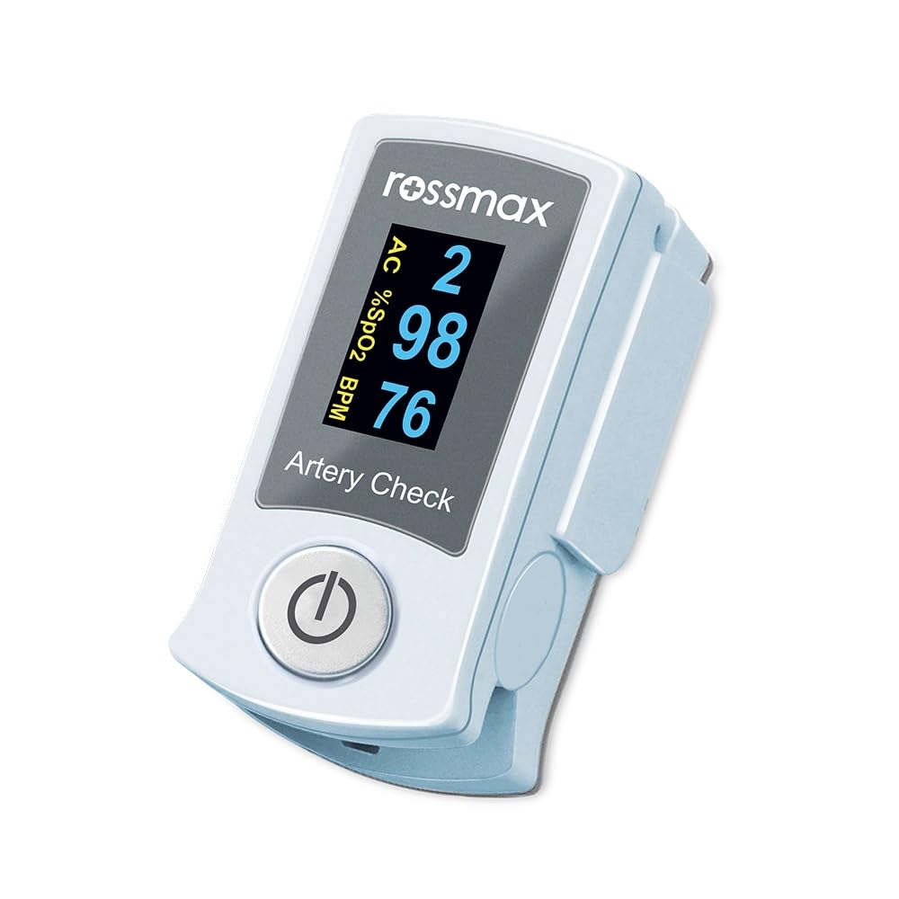 Rossmax SB200 Swiss Design Fingertip Pulse Oximeter ACT (Artery Check Technology) with Instant readings of SpO2…-image-33