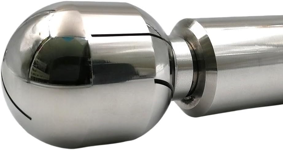 Stainless Steel 316 Sanitary Rotary Spray Ball, 3/8-1inch Female Thread Tank Cleaning Ball 1pc(1/2inch)