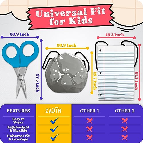 Disfraz Rock Paper Scissors para niños 3 piezas miniatura 5