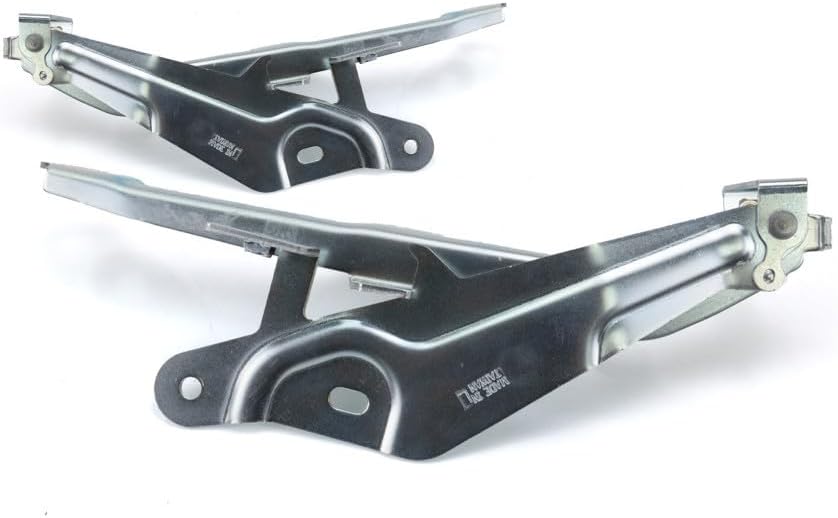 For Ford Mustang 2015 2016 2017 Hood Hinge Assembly Driver and Passenger Side | Pair | Replacement For FO1236166, FO1236167 | FR3Z16797C, FR3Z16796C