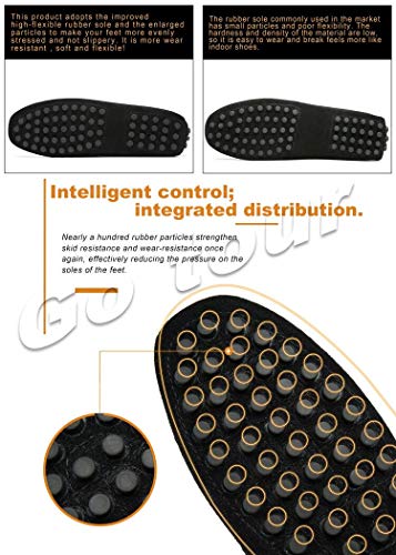 Go Tour Men's Penny Loafers Moccasin Driving Shoes Slip On Flats Boat Shoes3