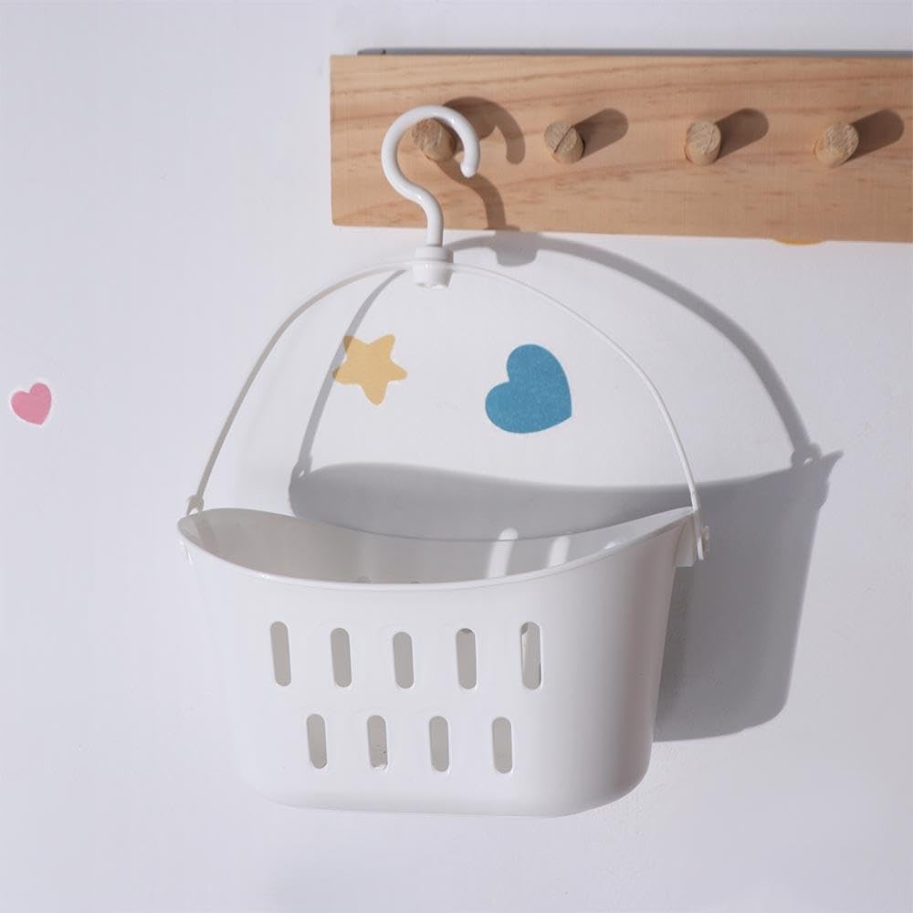 Panier À Main De Salle De Bain Plastique Panier De Rangement Suspendu