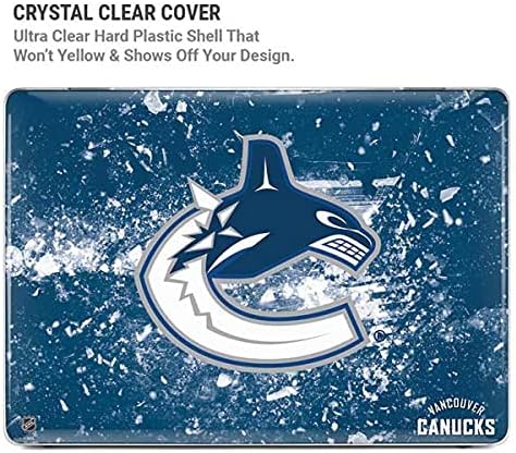 Skinit Case + Skin Compatible with MacBook Air 13in M1 (2021) - Officially Licensed NHL Vancouver Canucks Frozen Design