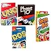 Produktbild Rappelkiste Spielwaren Spar-Set - 4 Verschiedene Kartenspiele-Set: UNO, Skip BO, Phase 10 und DOS,