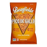 Beanfields Bean Chips, High Protein and Fiber, Gluten Free, Vegan Snack, Pico De Gallo, 5.5 Ounce...