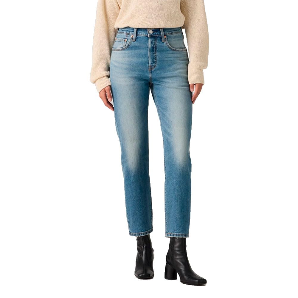 Levi's Jeans 501 Crop Lightweight 0005 Roaming on Two ltw, Blue, 26W x 28L
