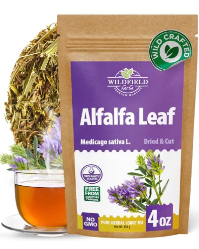 4 oz Alfalfa Leaf Alfalfa Herb Tea (Medicago Sativa) - 113g Loose Leaf