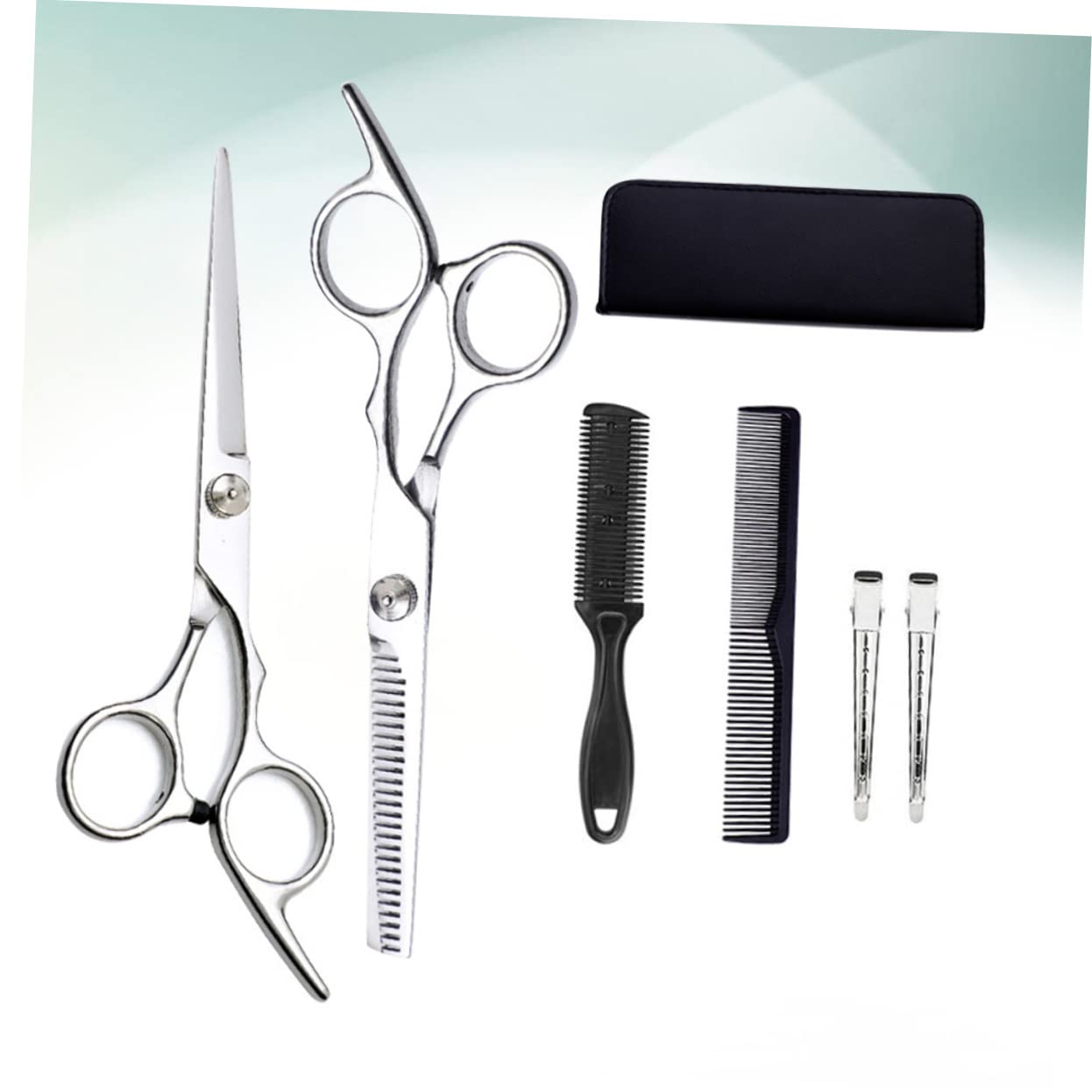 Housoutil 1 Set Da 7 Pezzi cesoie per denti spazzola per da salone abito forbici forbice per cesoie da modellazione attrezzo cesoie per sfoltire