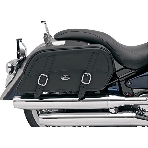 Alforjas Saddlemen DRIFTER SLANT para motocicleta, tamaño extra jumbo, montaje sobre sillín, modelo P-3501-0321 miniatura 6