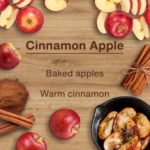Image of LITTLE TREES Car Air Freshener | Hanging Tree Provides Long Lasting Scent for Auto and Home | 24 Air Fresheners |Cinnamon Apple