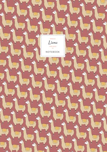 Llama Notebook - Lined Pages - A4 - Premium: (Earth Edition) Fun notebook 192 lined pages (A4 / 8.27x11.69 inches / 21x29.7cm)