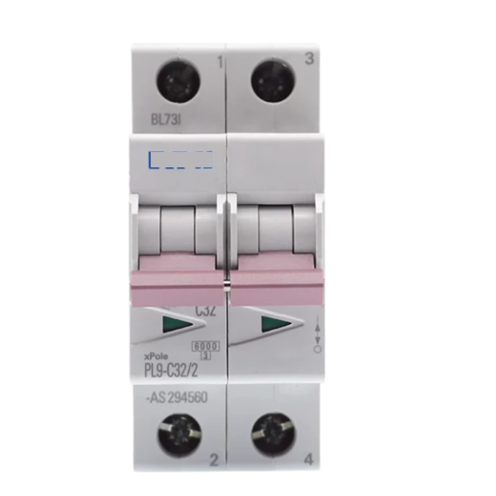 HKEJSJWA Circuit Breaker PL9-C32/2, 32A 2P Leakage Circuit Breaker Switch