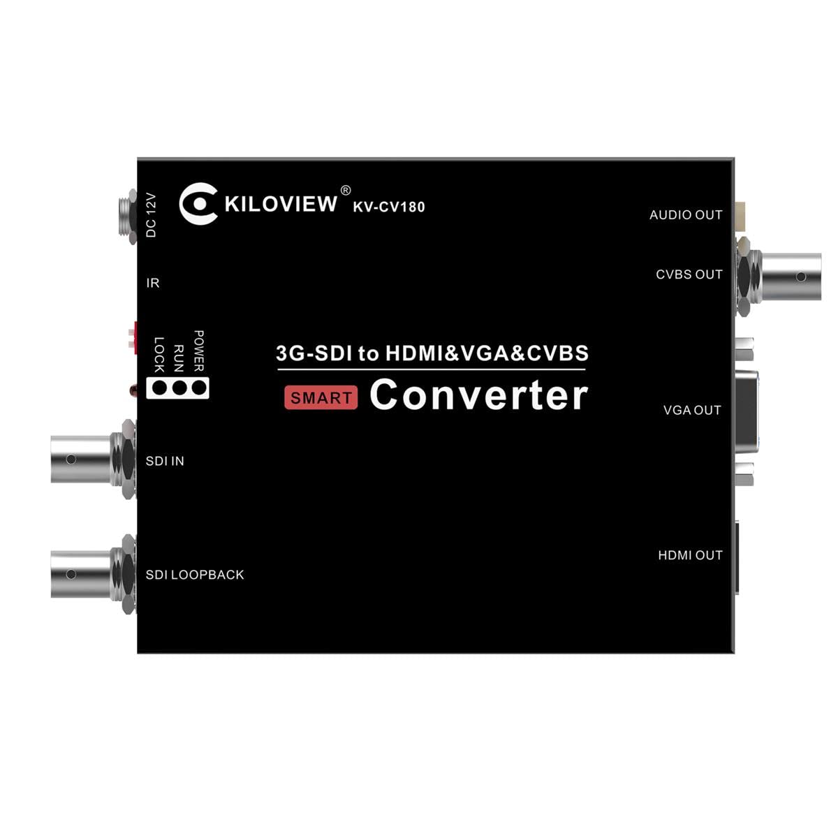Konwerter CV180 SDI na HDMI (i VGA/AV/CVBS)