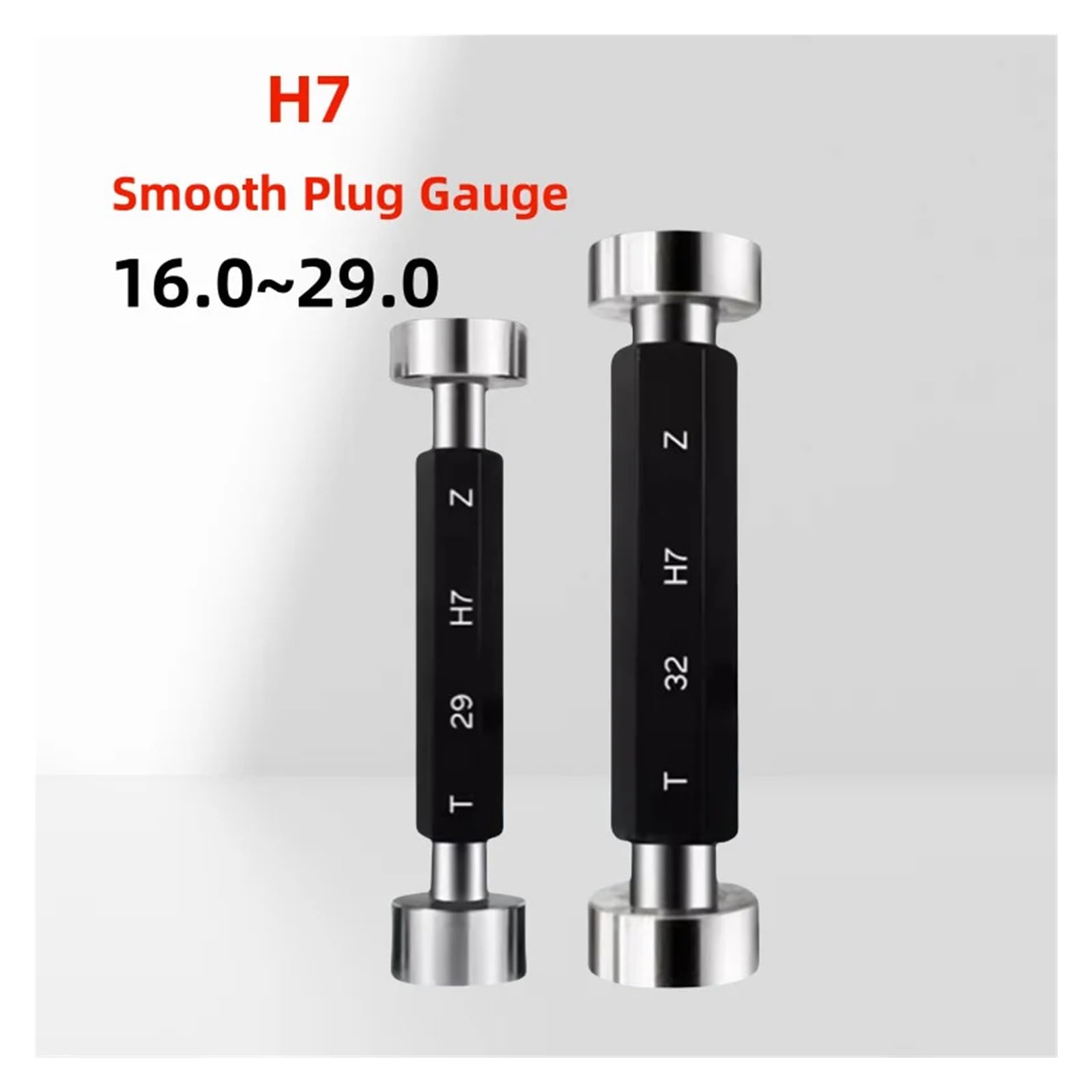 1 Stk. Φ16-29mm Gewindelehre H7 GO/NOGO Hohe Präzision