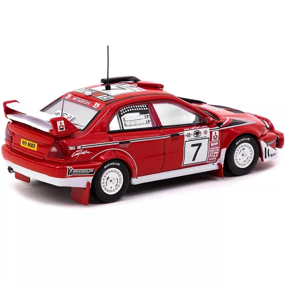 ミニカー Coche de carreras WRC Turbo Mini escala Losi MINI WRC Gas-Powered 4WD RC Rally Car