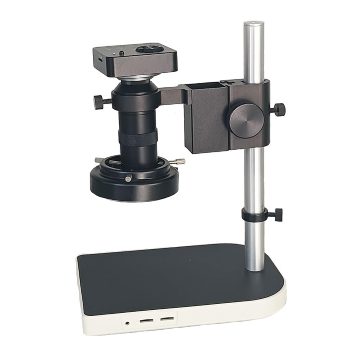 Microscope 1080P 60FPS 51MP HD Electronic USB Digital Video Microscope Camera with 130X Zoom Lens 56 Led Lights(Full Set)