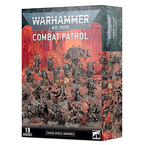 Workshop Giochi - Warhammer 40,000 - Pattuglia di combattimento: Chaos Space Marines