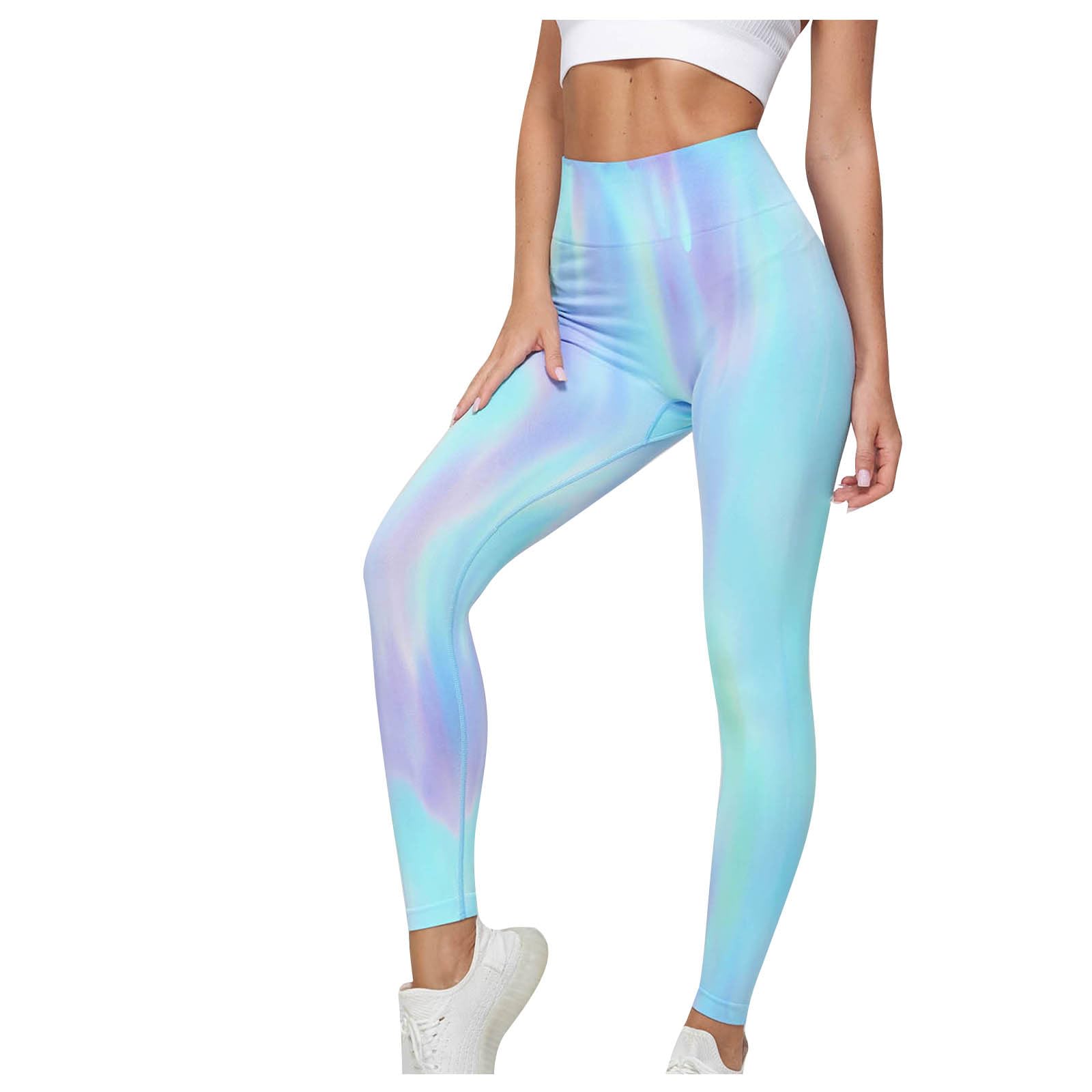 XUNRYAN Yoga Pants for Women High Waisted Tummy Control Butt Lifting Leggings Workout Trouser Sports Activewear