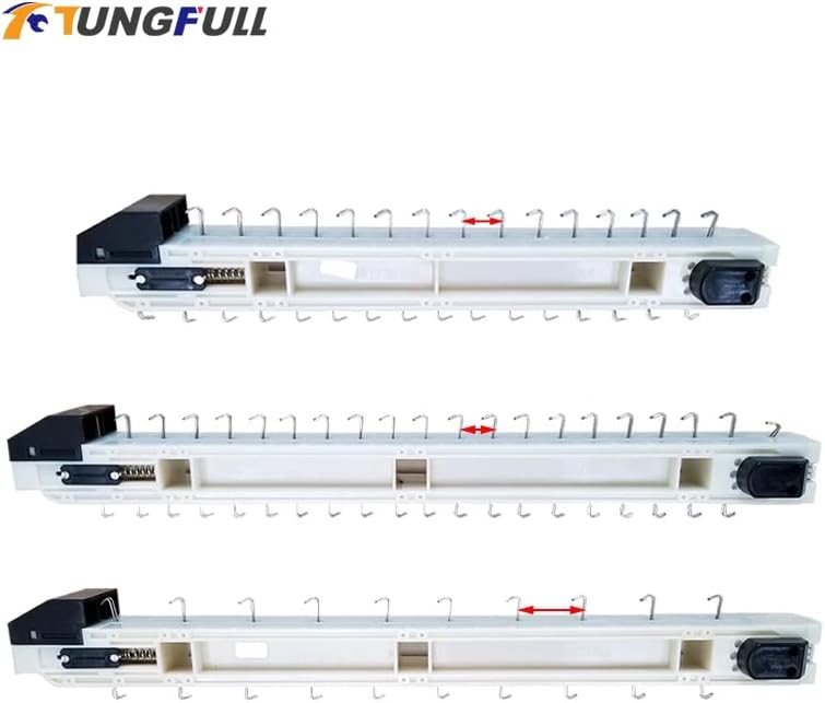515mm 405mm Mini Conveyor Snack Mask Socks Toothbrush Accessories Hook Cargo Transfer Vending Machine With Motor Tracked DC 24V - (Speed(RPM): F515-20 hook, Voltage(V): 24V)