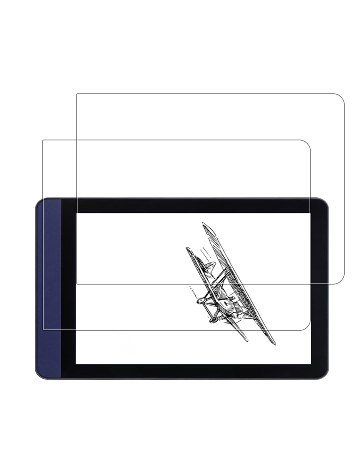 BOVUGAC [2 Pack] Screen Protector for Meebook M6 E-Reader Film,Blue-Light Blocking, Flexible PET Film Compatible with Meebook M6 E-Reader,Anti-Scratch