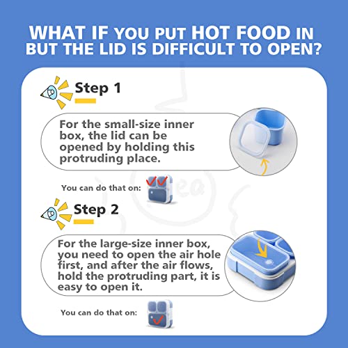 Genteen Bento Box For Kids, Kids Lunch Box With 3 Removable Compartments, Toddler Lunch Box For Daycare, School, Ideal Portion Size For Ages 3 To 7 Bpa-Free Dishwasher Safe-Green - Purple #TOP6