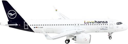 GeminiJets GJDLH2168 Lufthansa Airbus A320neo 'Lovehansa' D-AINY Escala 1400