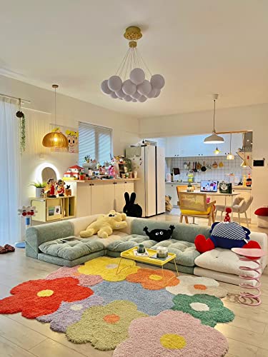 Yhzone 82 X 59 Inch Cotton Primary Tufting Cloth, Big Size Monk Cloth Fabric With Yellow Guidelines For Punch Needle And Rug Tufting,Punch Needle Embroidery Cloth #TOP4