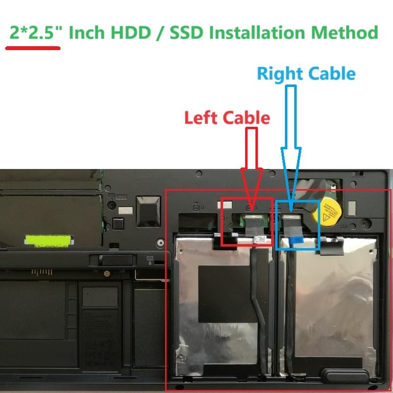Cable conector SATA HDD SSD 2.5'' para Lenovo ThinkPad P50 P51 miniatura 7