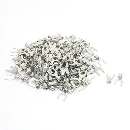 Spade Terminal Vinyl Insulated #8 Blue 16-14 Gauge-25PK