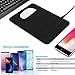 Wireless Charging Mouse Pad, Fast Wireless Charging mat，10W QI Wireless Mouse Pad for Samsung Galaxy S10/S9/S8 Plus Note 9/8 iPhone Xs Max/XR/X/XS/8/8 Plus (Black-1)