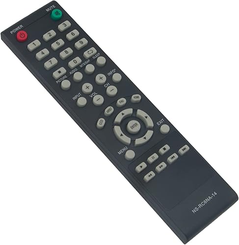 Miniatura 2 de NS-RC6NA-14 - Mando a distancia reemplazado para Insignia TV NS-46L400NA14 NS-46E440NA14 NS-28ED200NA14 NS-50D400NA14 NS-19ED200NA14 NS-58E4400A14