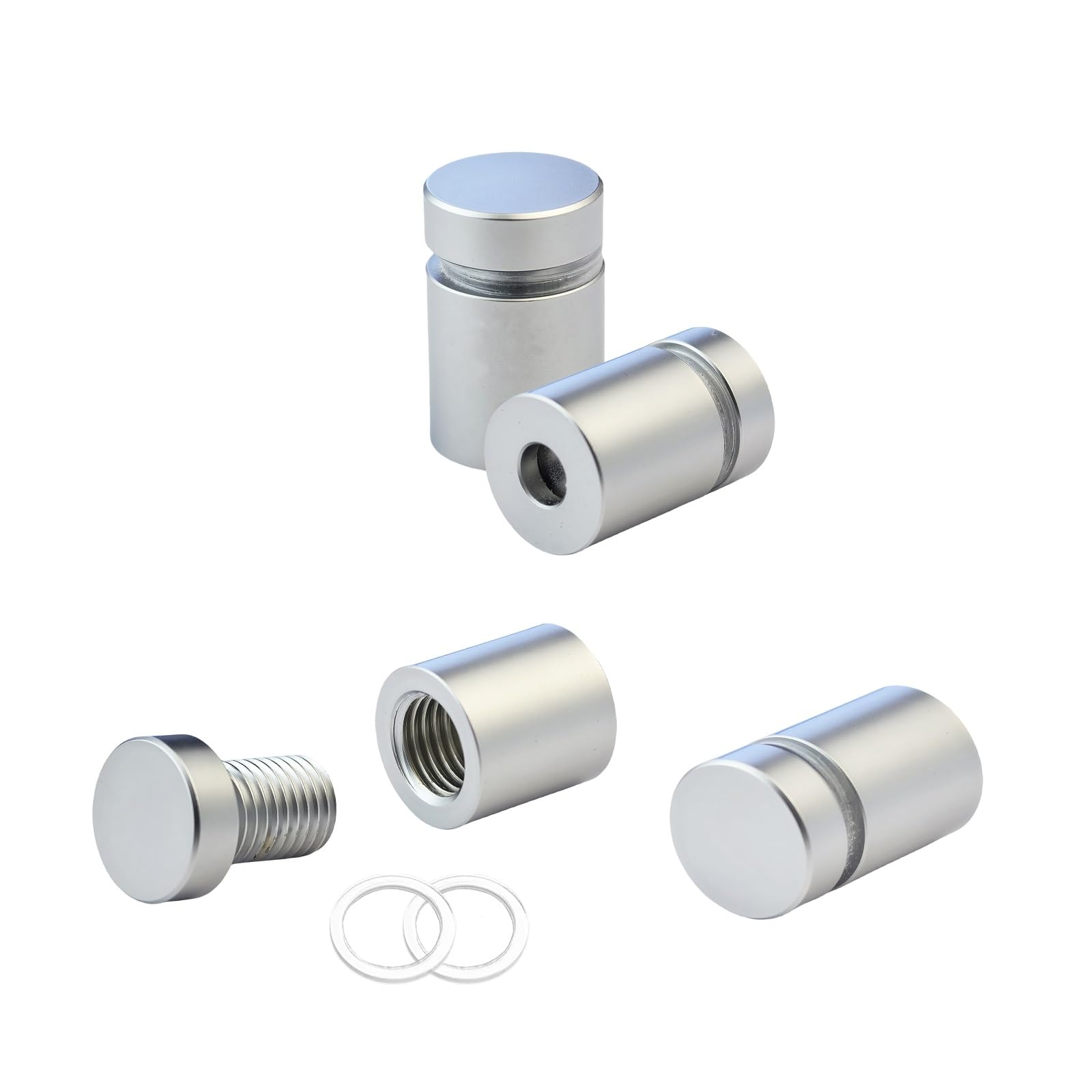 4 Pcs Aluminum Standoff Fixings - Image 2
