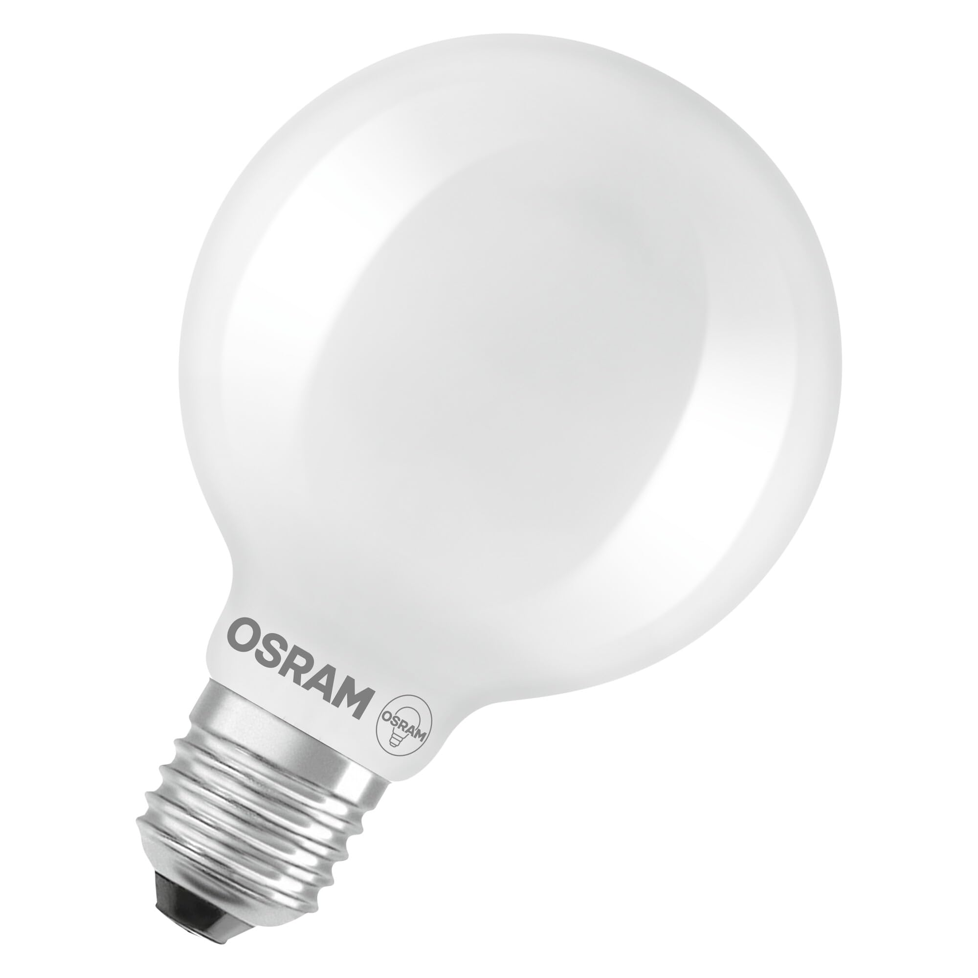 OSRAM Lampada LED Star Globe G95 60 Filament, 2700 K bianco caldo, 5,9 W, E27, satinata, 806 lm, 15.000 h, per apparecchi a sospensione, forma sferica, antiabbagliamento