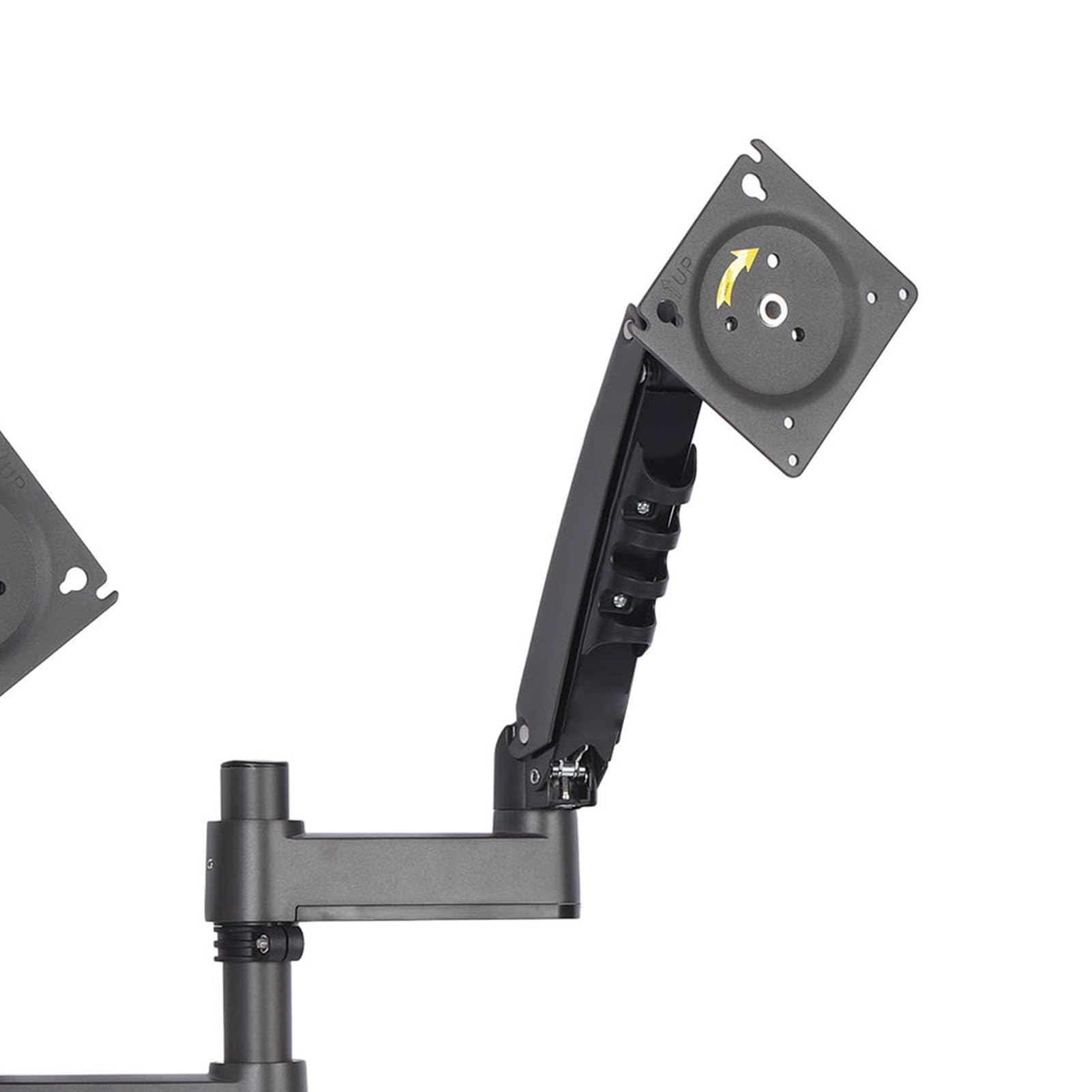 SIXRUN Supporto per Doppio Monitor, 17-27 Pollici Alluminio Pesante