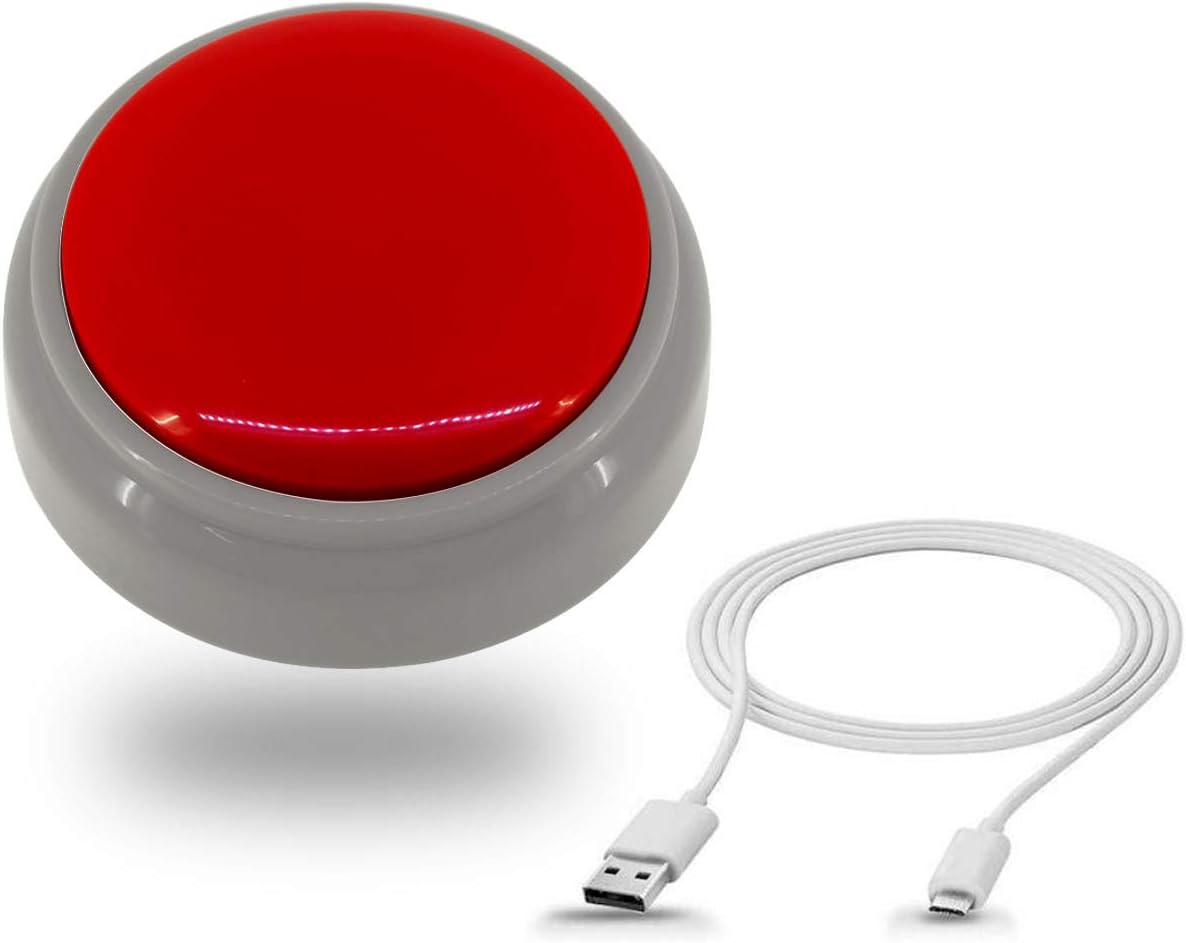 USB Sound Button | Recordable Button - Make Your Own Button By Uploading Sound Files (Updated Version)