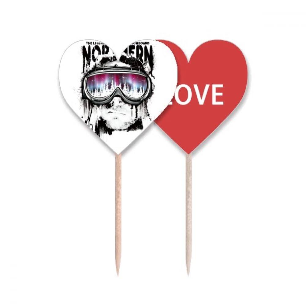 Masque de ski nordique pique cupcake pour éviter les buffets ternes avec le style graffiti