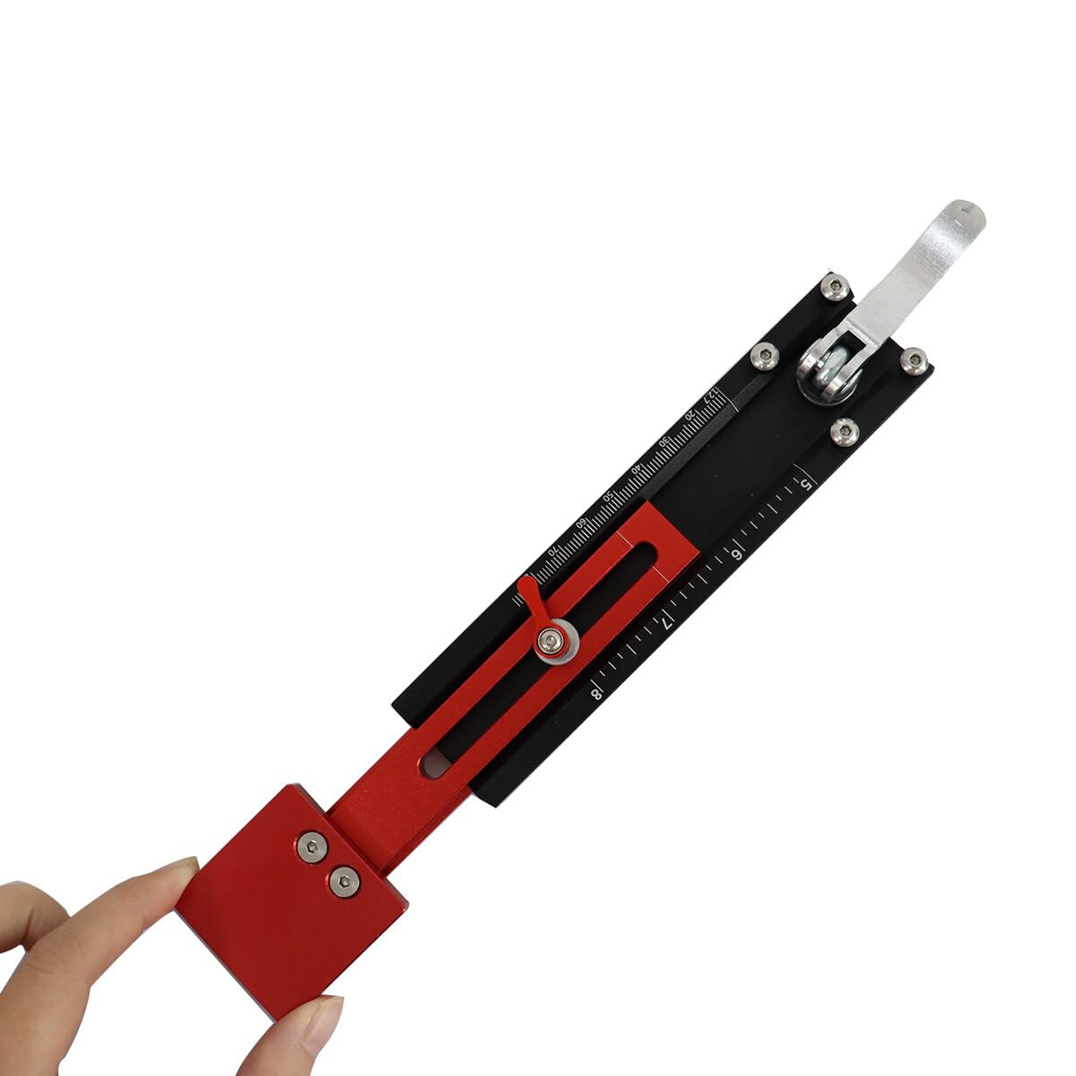 VIDOO 2SZT Przyrząd Gecko Gauge Narzędzia do Instalacji Bocznicy Zestaw Montażowy Regulowany Podwójna Skala